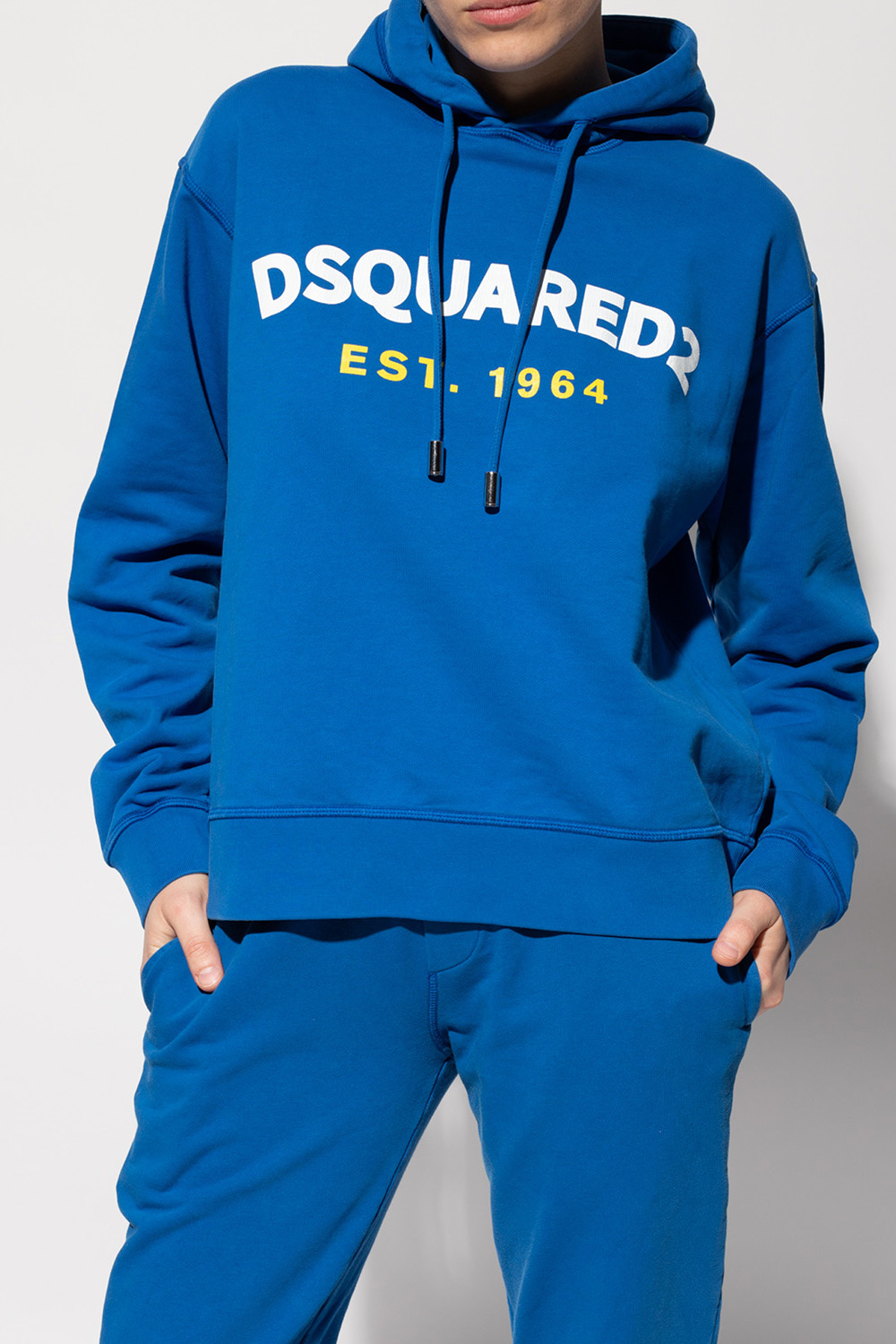 Logo-printed hoodie Dsquared2 - IetpShops US